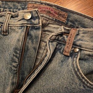 Vintage '80s Levi's 900 Series Jeans High-rise Acid Wash USA Women's Size 5 VTG